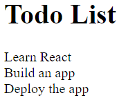 React Conditional Rendering
