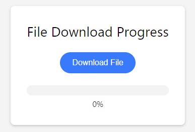 fetch download progress